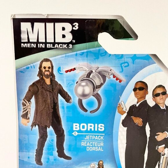 2012 Men In Black 3 Boris Cosmic Quick Shift 4 Inch Action Figure Jakks - Picture 12 of 16